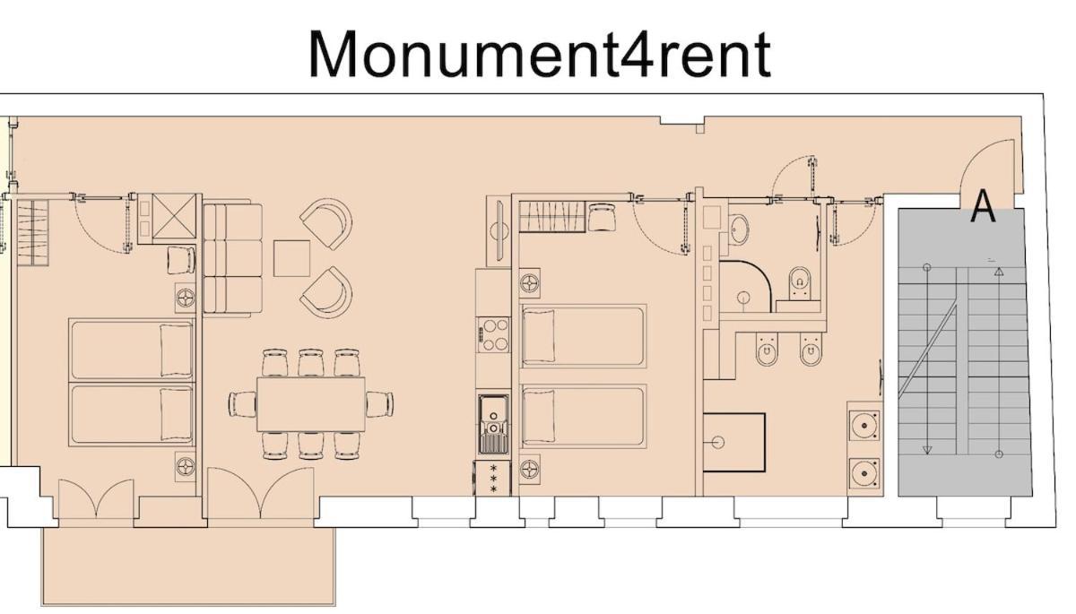 Apta Downtown Monument4rent Near Checkpoint Charlie *